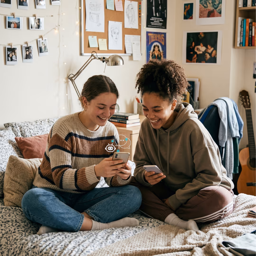 Student Using Solvcom SLS Feature